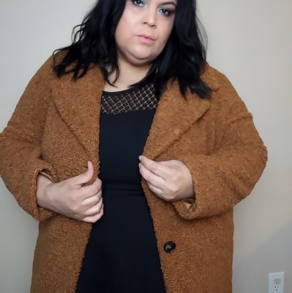 Plus Size Pea Coat
